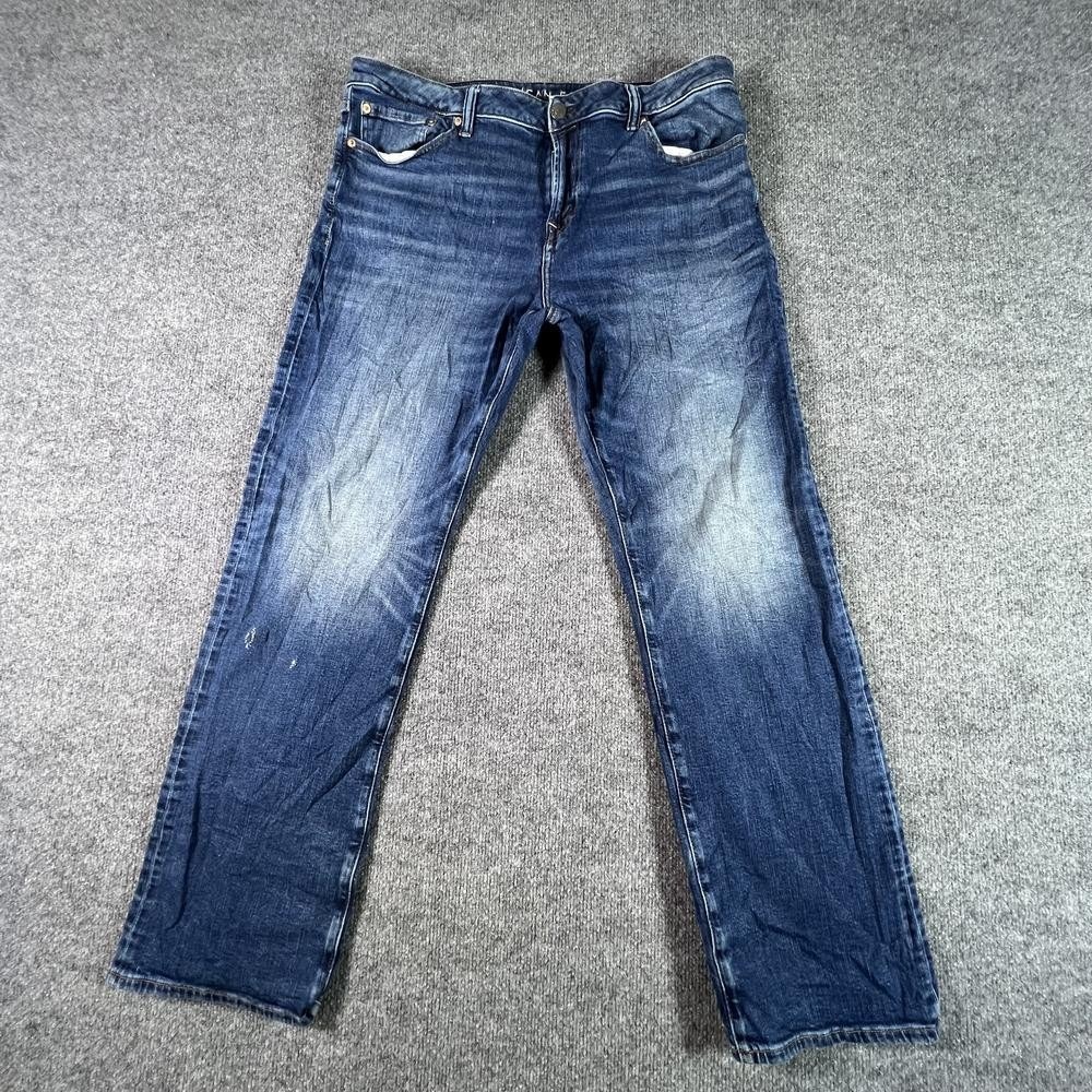 American Eagle Outfitters AirFlex+ Bootcut Jeans Men's 36x32 Blue Denim Stretch